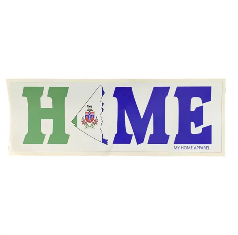 rectangular Sticker Yukon HOME Bumper Sticker