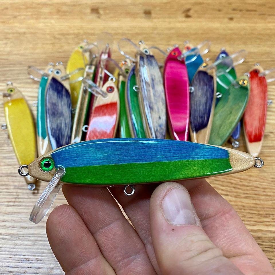 Fishing Lures-recycled skateboards-Canadian Made-Eh-2-Zed Garage & Outdoors  EH-2-ZED