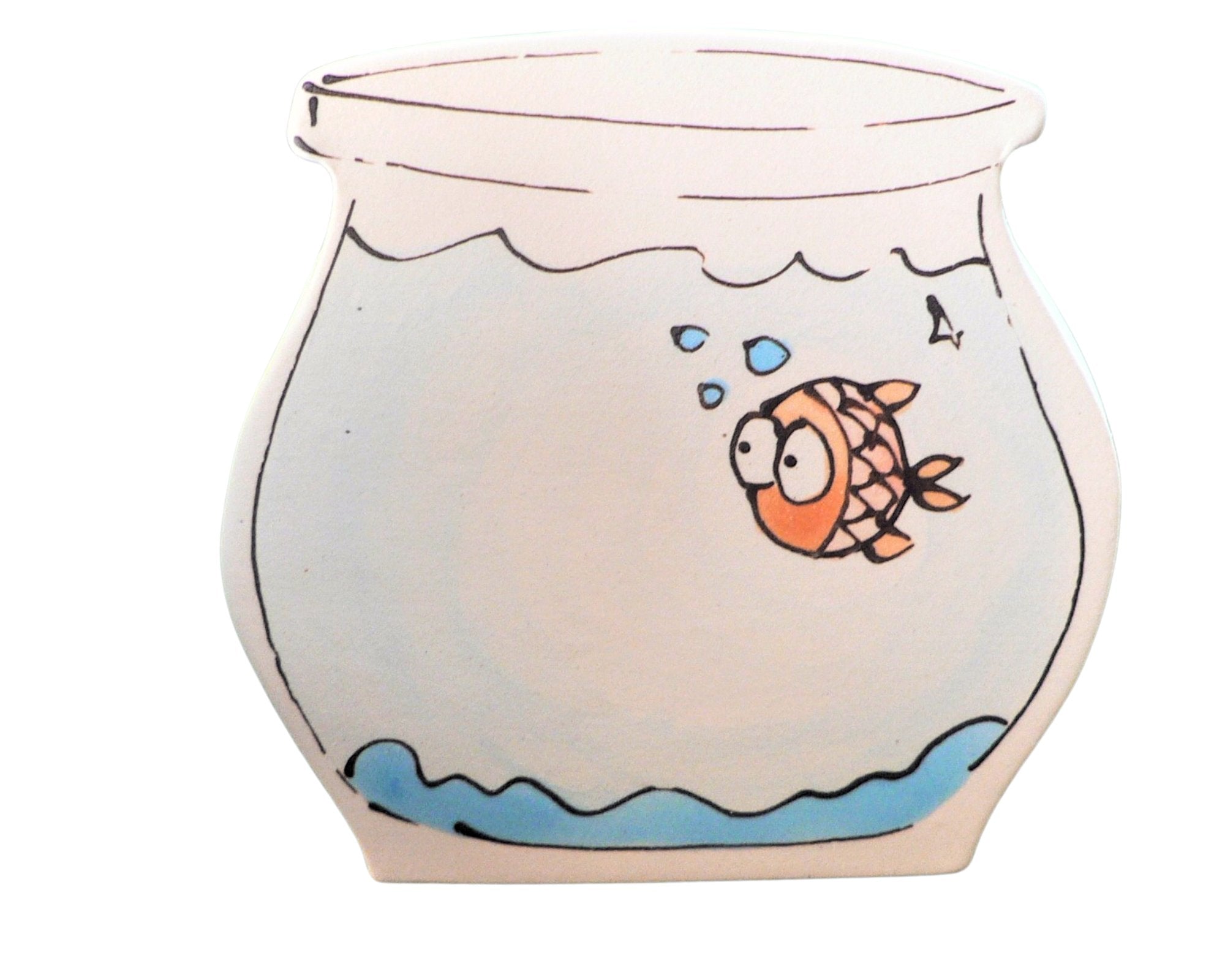 Mackay Candle company candle in a jar on it's side with the lid off
