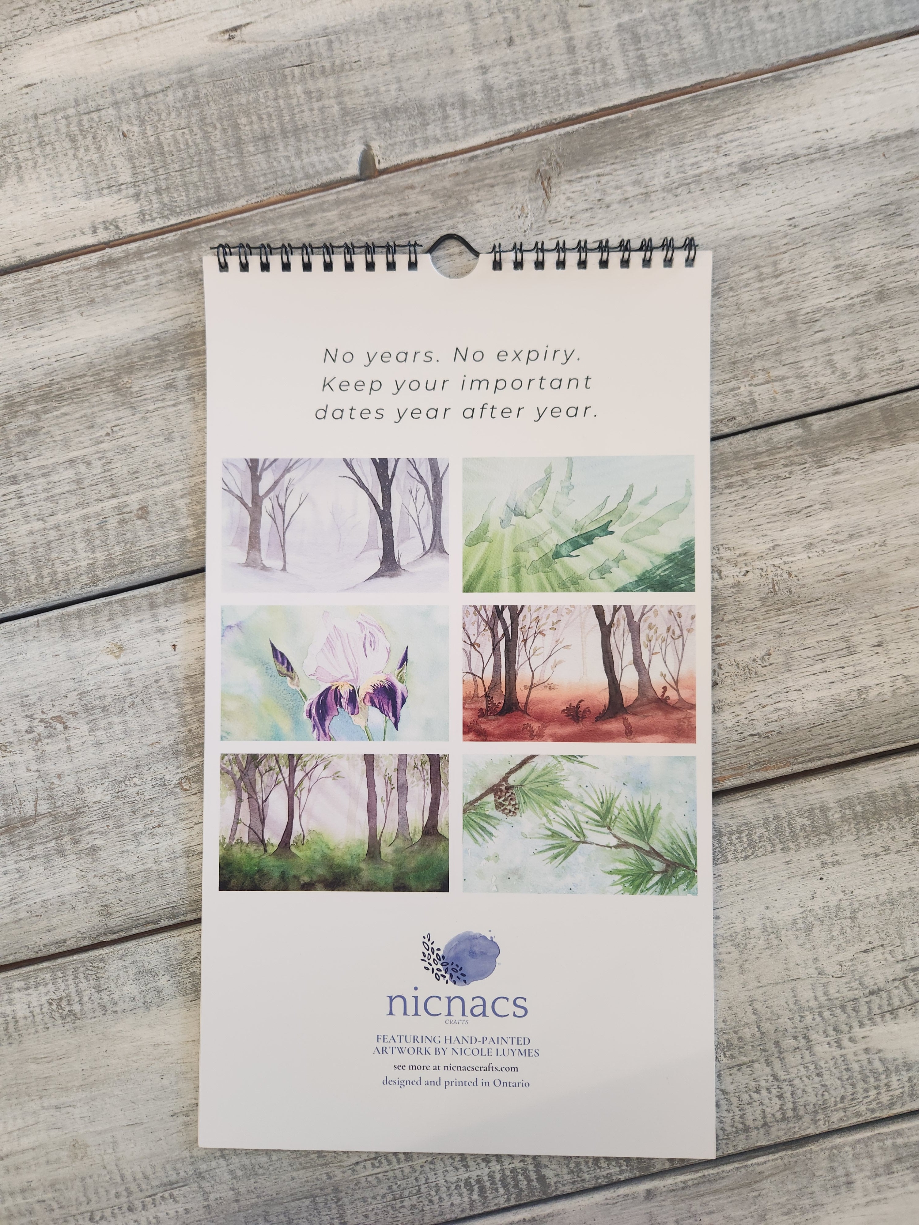 Timeless Dates Calendar