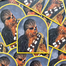 Load image into Gallery viewer, Chewbacca playing the saxophone
