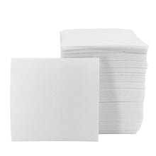 Load image into Gallery viewer, a stack of white laundry strips and one leaning against it
