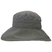 Load image into Gallery viewer, Grey coloured wide brim nylon hat
