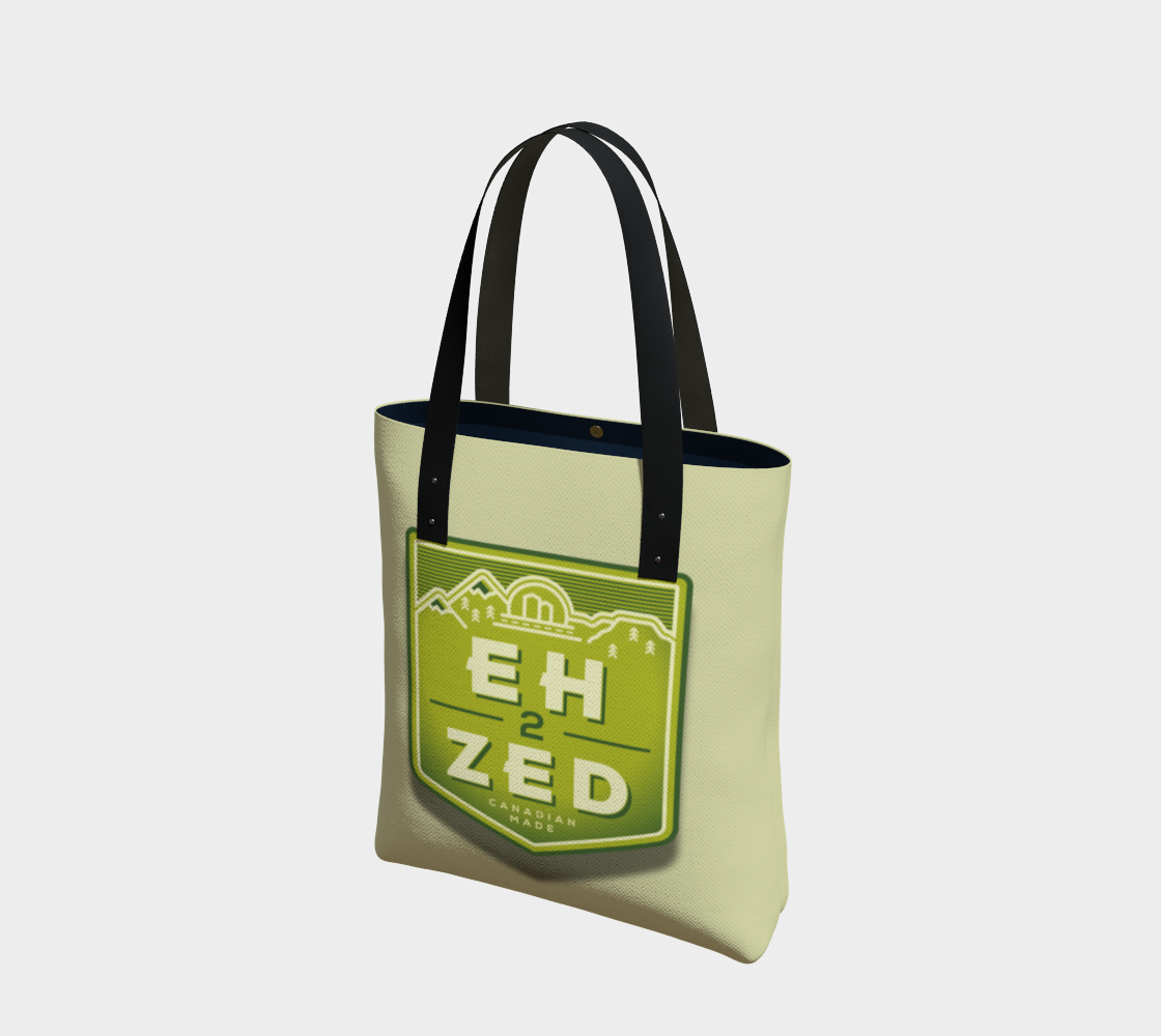 Art of Where Tote Bag Basic / Black cotton Eh-2-Zed Tote Bag