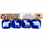  Accessory Animal / Blue Magnet Sets with white graphics