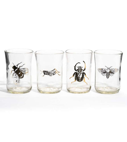 Artech Studios Tableware Bee Bug Upcycled Tumblers