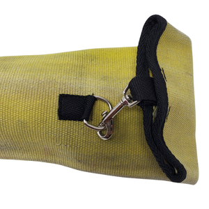 Back in Service bag Reusable Upcycled Wine Bottle Bag