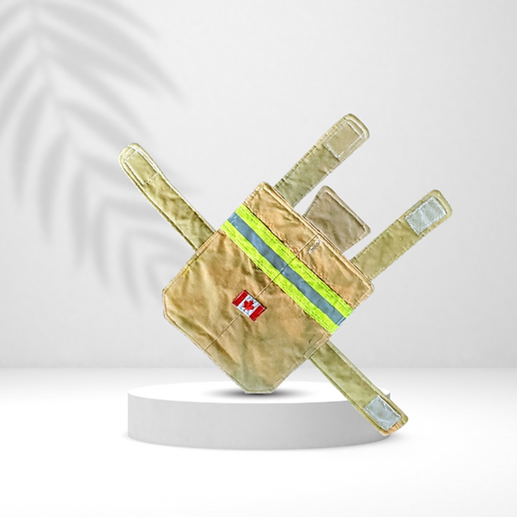 Back In Service Pets xsm 14"-20" chest 13" long / fire Dog Coat