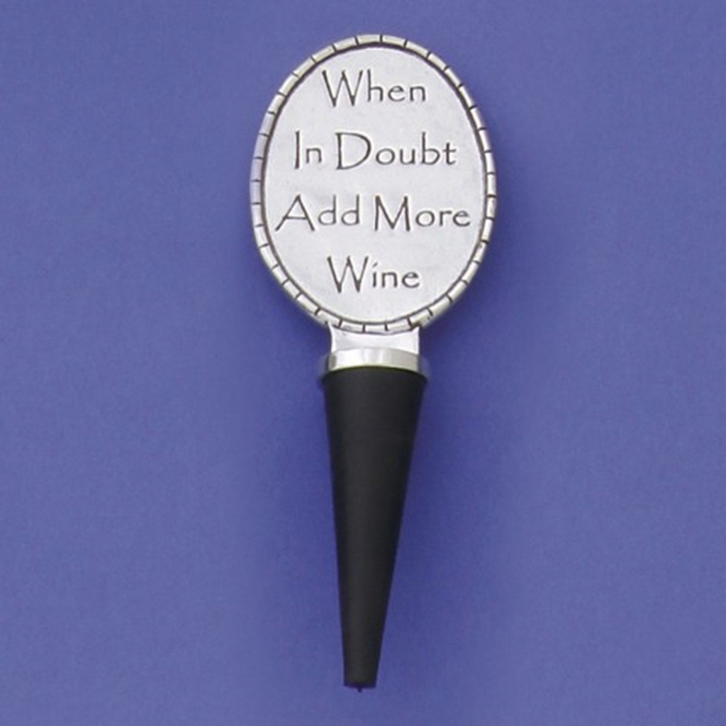 Basic Spirit Canada Bottle Stopper Add More Wine Wine Bottle Stopper