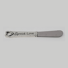 Load image into Gallery viewer, Basic Spirit Canada Cheese Knives Spread Love Pate/Cheese Spreader
