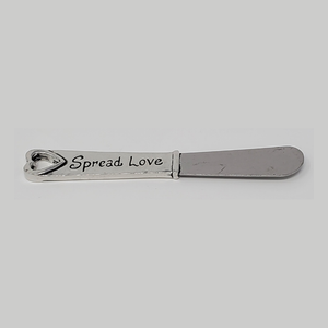 Basic Spirit Canada Cheese Knives Spread Love Pate/Cheese Spreader