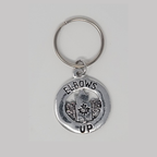 Basic Spirit Canada Christmas ornament Elbows Up Pewter  Elbows Up Key Chain