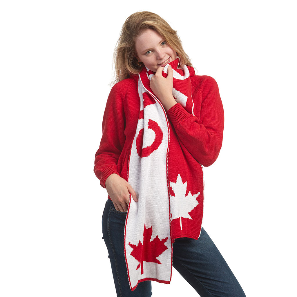 Canadian Knitwear scarf Canada Cotton Scarf