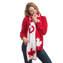 Load image into Gallery viewer, Canadian Knitwear scarf Canada Cotton Scarf
