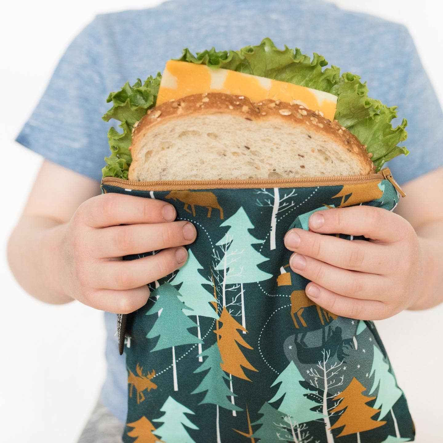 Colibri Canada Camp Out Reusable Snack Bag - Large