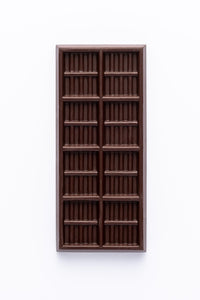 a whole dark chocolate bar no wrapper