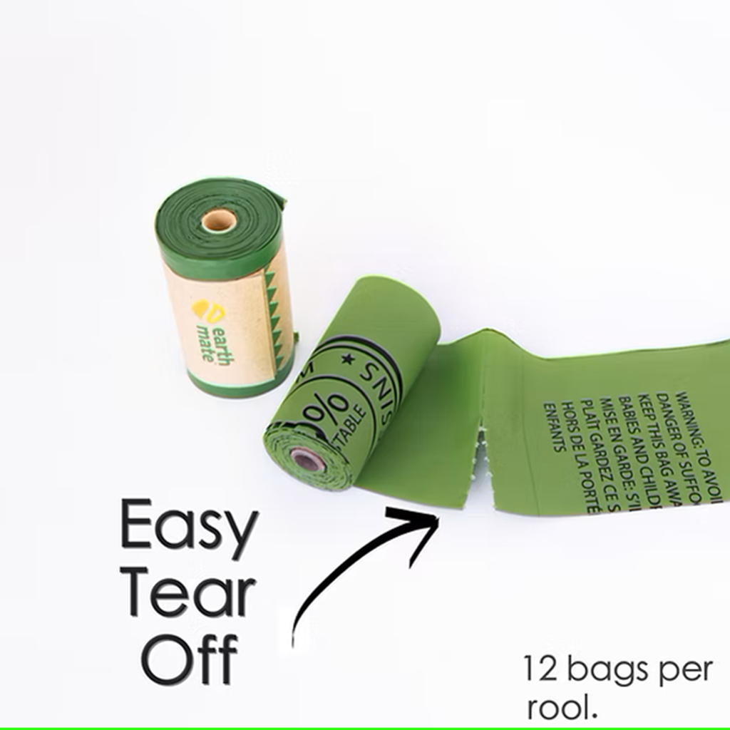 Earth Mate Pet waste bag Compostable Dog Poop Bags