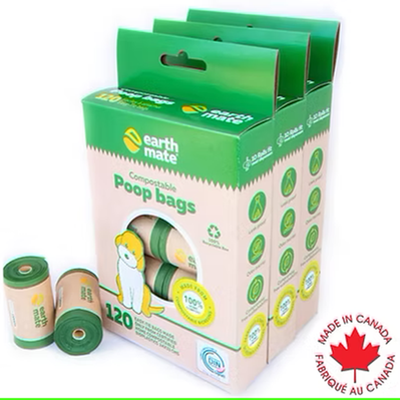 Earth Mate Pet waste bag Compostable Dog Poop Bags