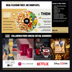 Eatable Popcorn snacks Gourmet Happy Hour Inspired Popcorn