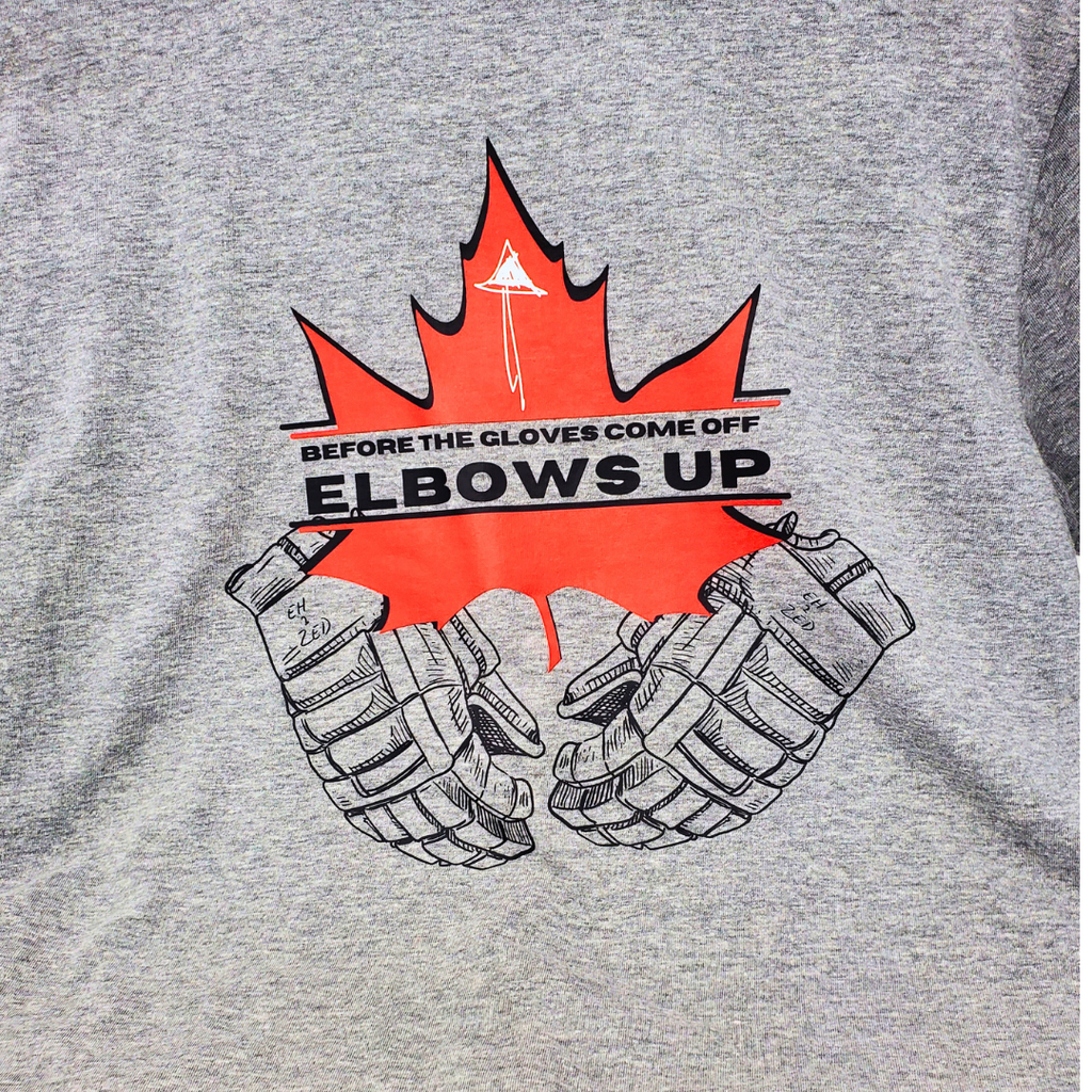 EH-2-ZED T-Shirt (Graphic) - Unisex Elbows Up T-Shirt