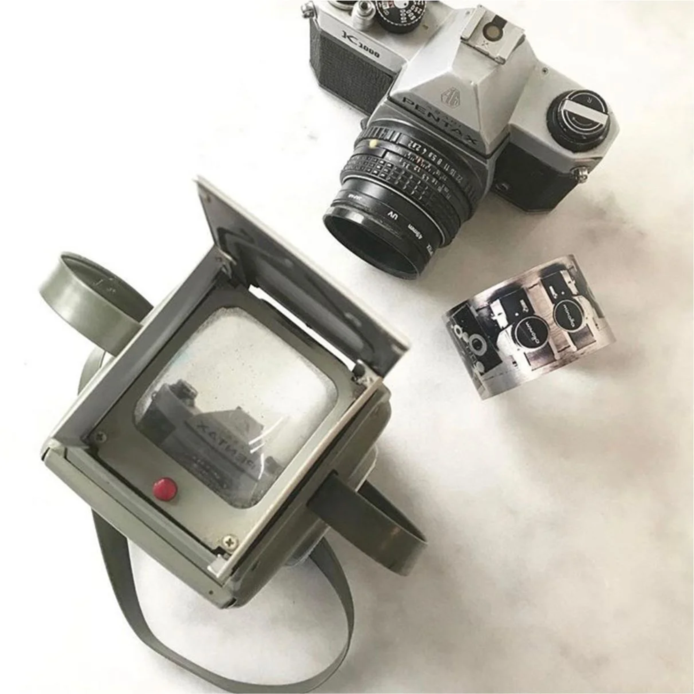 Giftologie jewellery Lrg / Life is like a camera. Focus on what's important & you'll capture it perfectly. Large Cuff Bracelet