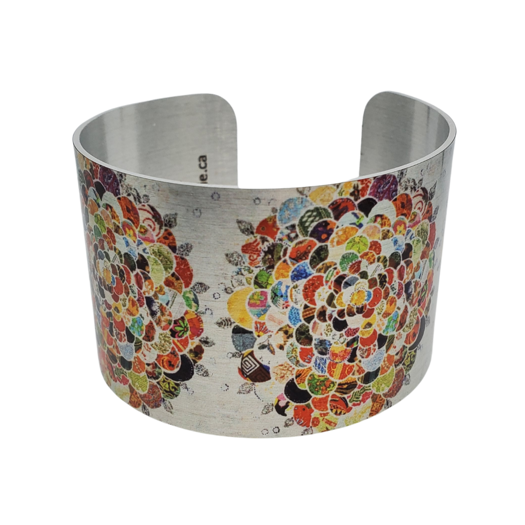 Giftologie jewellery Lrg / Of Course life is a bitch. If it were a slut it would be easy. Large Cuff Bracelet