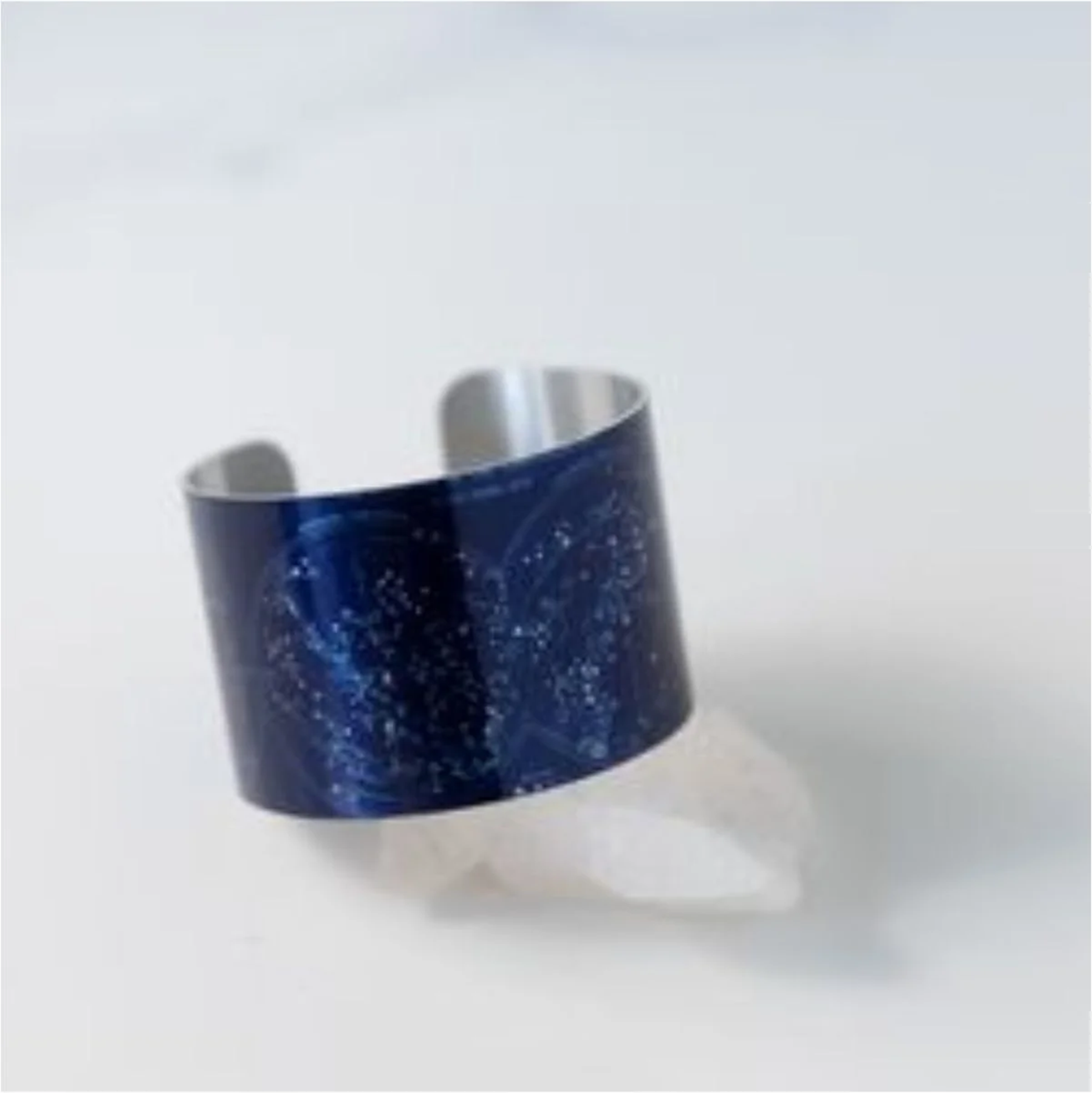 Giftologie jewellery Lrg / To be a star you must shine your own light, follow your own path & don't worry about the darkness for that is when the stars shine brightest. Large Cuff Bracelet