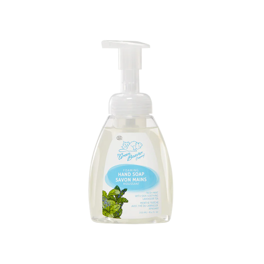Green Beaver Hand Soap Fresh Mint Natural Foaming Hand Soap