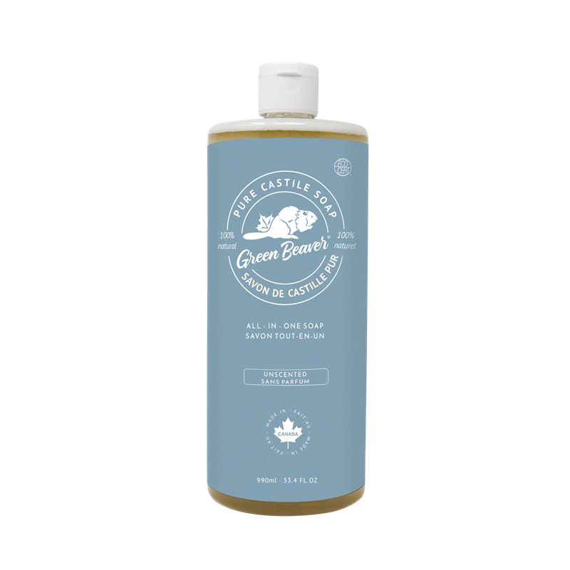 Green Beaver Soap All Purpose Pure Unscented Castile Soap