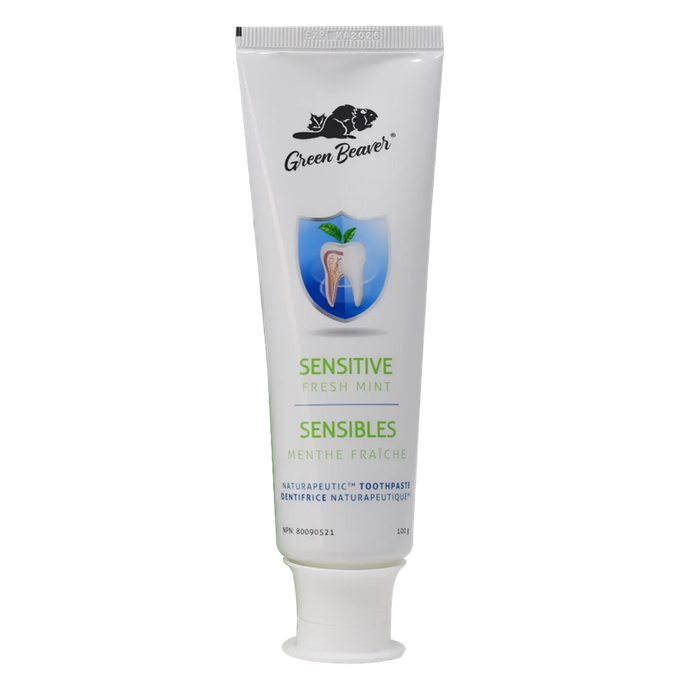 Green Beaver toothpaste Sensitive / Fresh Mint 100% Natural Toothpaste