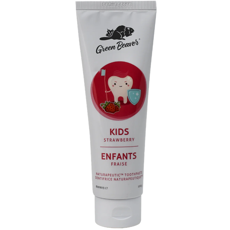 Green Beaver toothpaste Strawberry 100% Natural Kid's Toothpaste