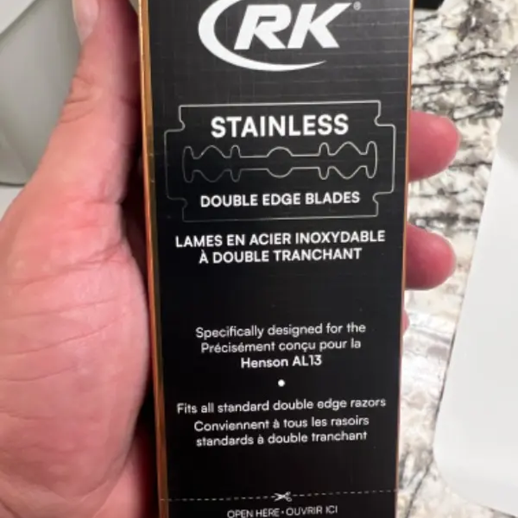 Henson safety razor blades Henson Razor Blades