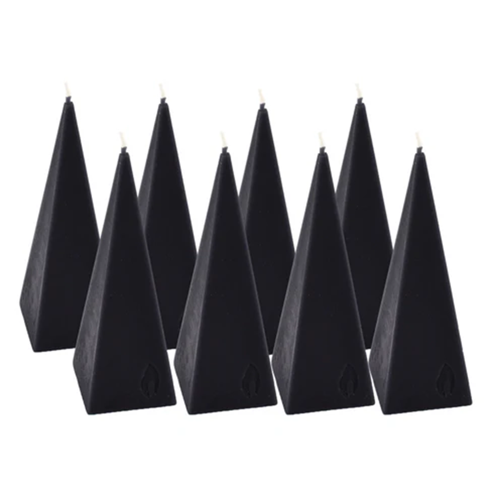 Honey Candles candle Black Pyramid Beeswax Candles