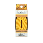 Honey Candles celebrations Natural / 0 Number Candles