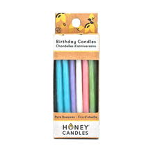 Load image into Gallery viewer, Honey Candles celebrations Pastel Birthday Candles
