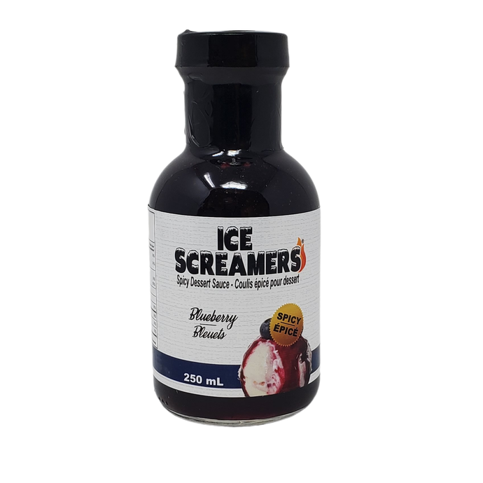 Hot Mamas Pantry Blueberry Ice Cream Spicy Dessert Sauce