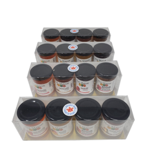 Load image into Gallery viewer, Hot Mamas Pantry Hot Mamas&#39; Spicy Pepper Jelly  4 pack sampler
