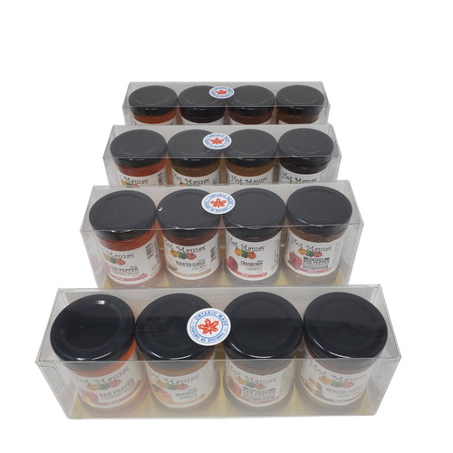 Hot Mamas Pantry Hot Mamas' Spicy Pepper Jelly  4 pack sampler