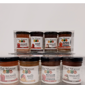 Hot Mamas Pantry Hot Mamas' Spicy Pepper Jelly  4 pack sampler