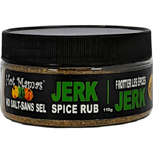 Hot Mamas Pantry Jerk Spice Rub  - No Salt, Gluten-Free, MSG-Free Caribbean Flavor