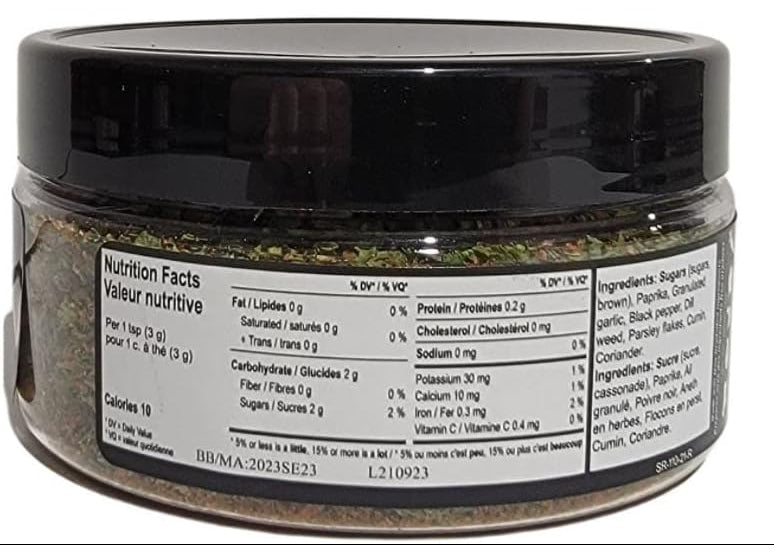 Hot Mamas Pantry No Salt Salmon Spice Rub