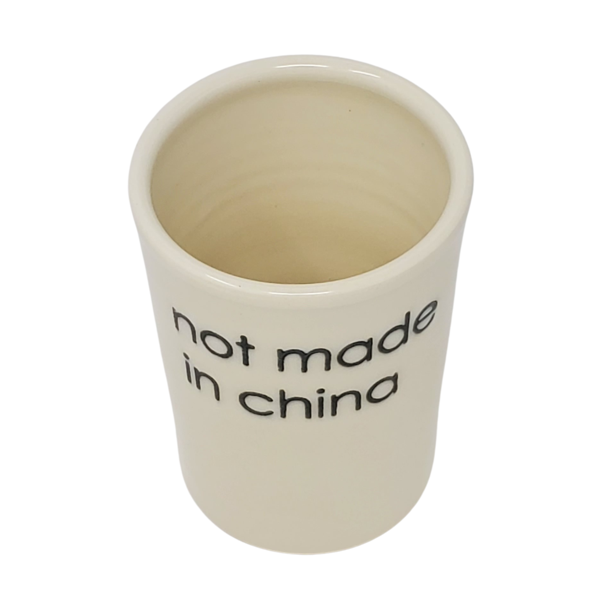 Hugo Didier Kitchen Not Made in China Ceramic Cup (no handle)