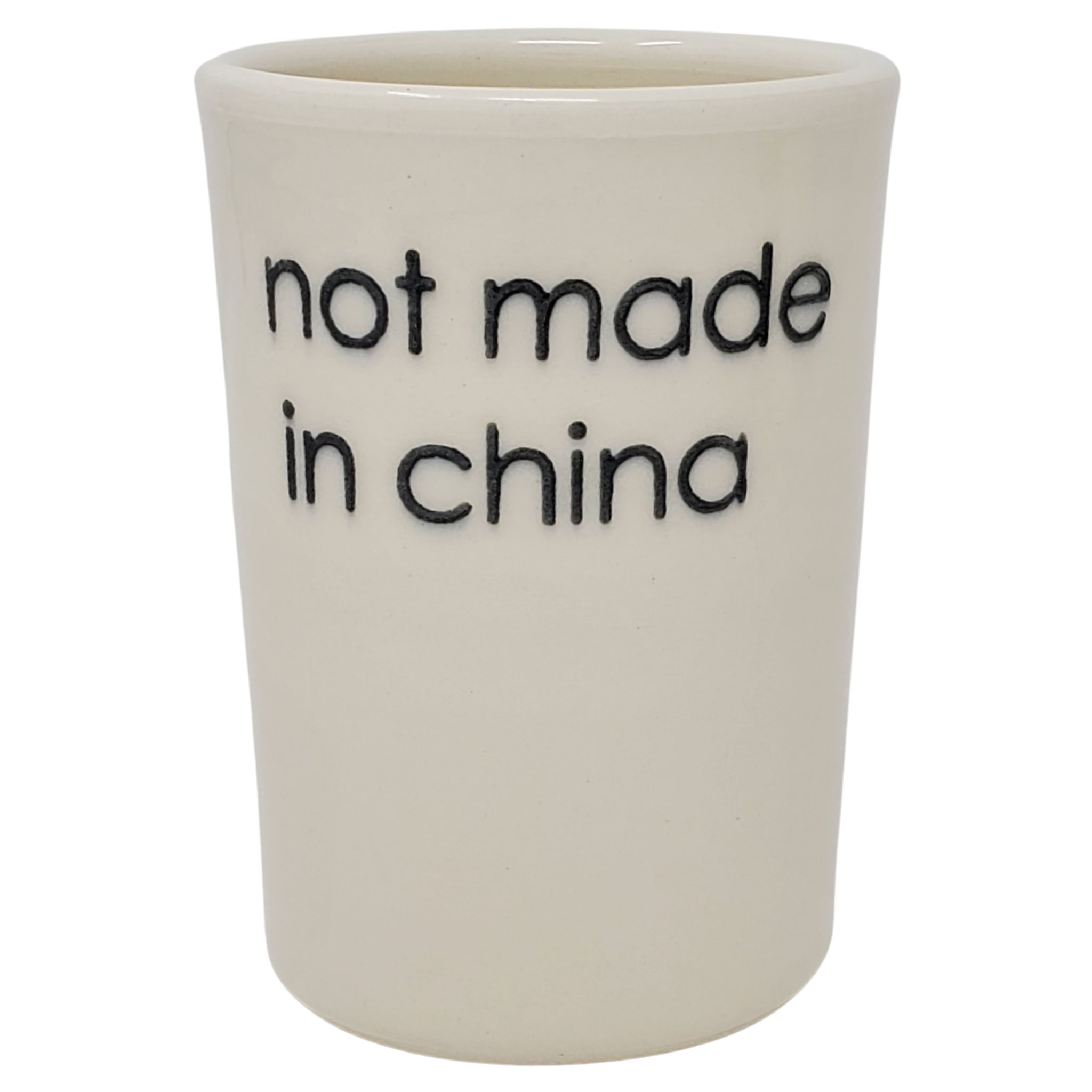 Hugo Didier Kitchen Not Made in China Ceramic Cup (no handle)