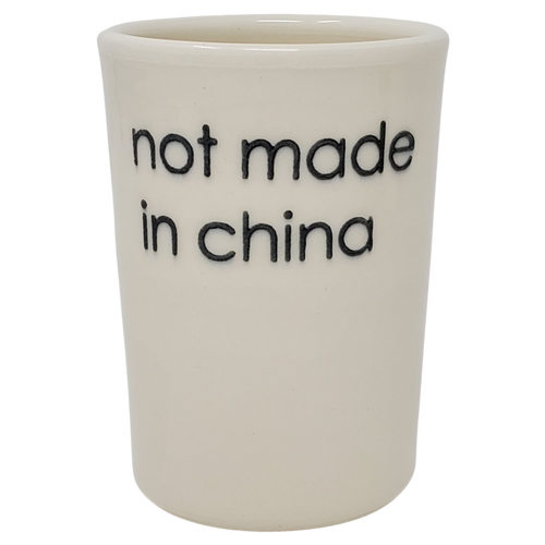 Hugo Didier Kitchen Not Made in China Ceramic Cup (no handle)