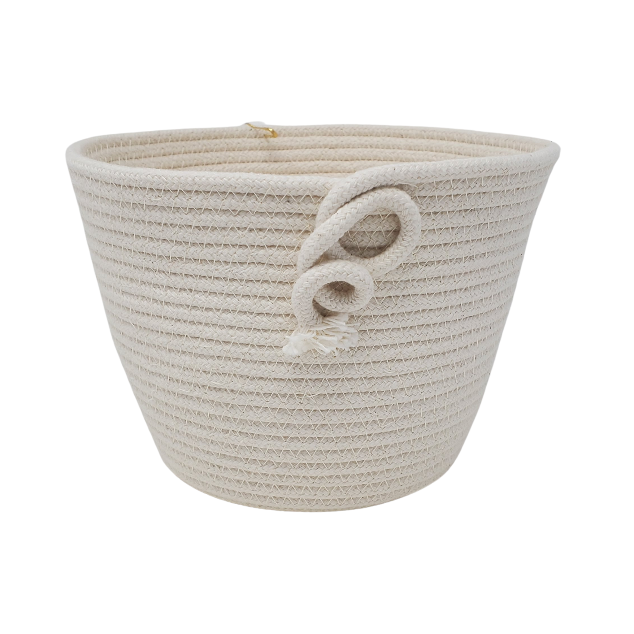 Ima Rein Maker Accessory 3.5"x4"h / Natural / Piggy Tail Knot Rope Bowls - Single Colour