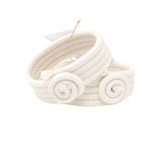  Natural coloured with knot design Hand Towel Rings