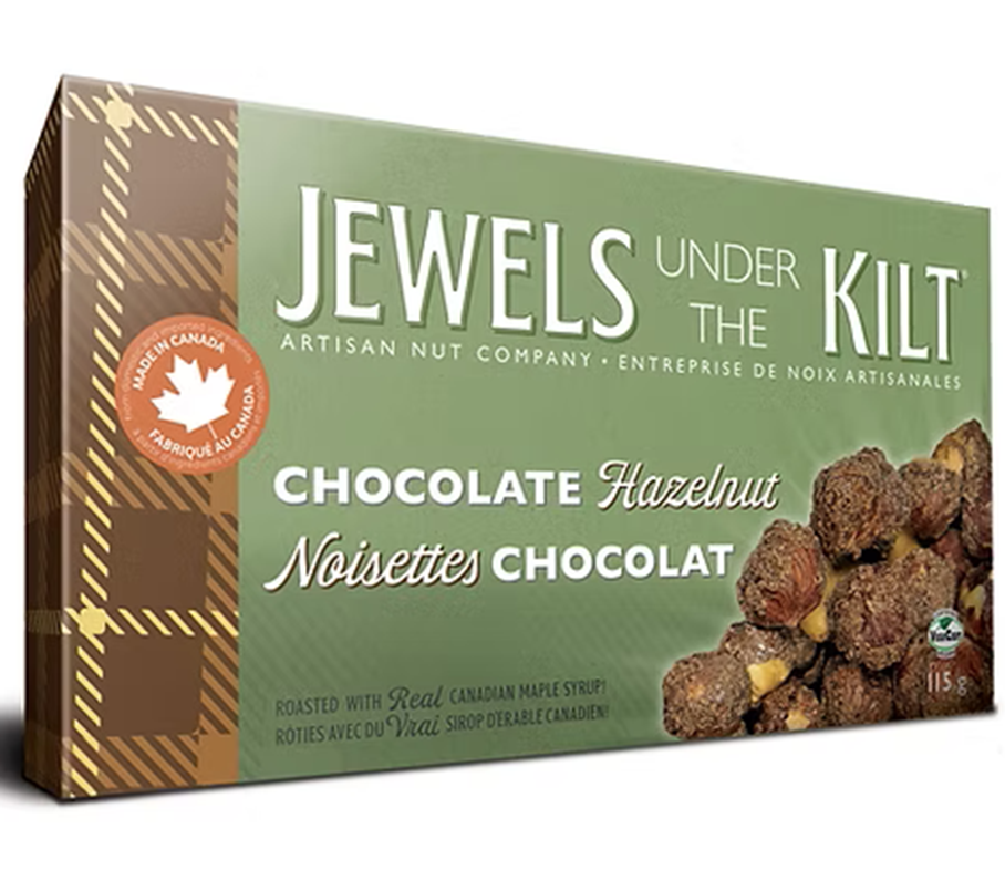 Jewels Under The Kilt snacks 60 g Box Chocolate Hazelnut Snack