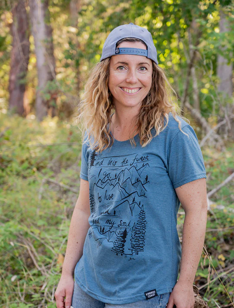 Kindred Coast Clothing Kindred Coast  Women's T-shirt -Into The Forest