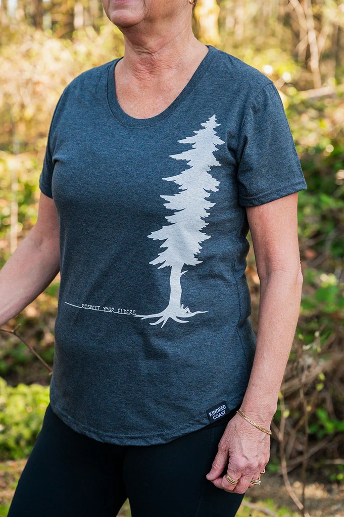 Kindred Coast Clothing medium / Charcoal Kindred Coast  Women's T-shirt - Elders