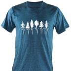 Kindred Coast Clothing medium - classic cut / Treeline-Heather gr Kindred Coast Unisex T Shirts - Treeline